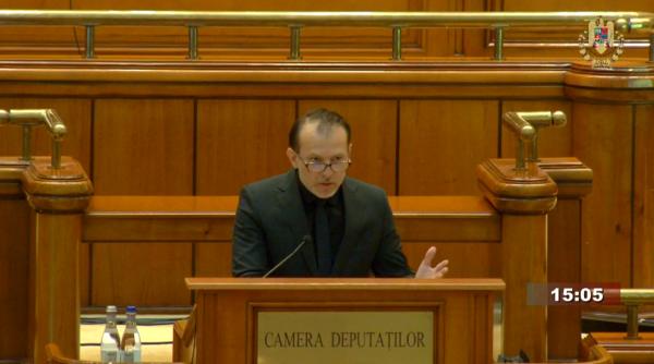  Florin Cițu, discurs moțiune. Orban, către PSD-iștii care huiduiau: „Meciul pe stadion s-a terminat, comportați-vă civilizat“