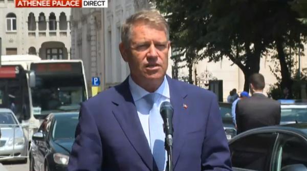 Klaus Iohannis, anunț în ziua moțiunii de cenzură