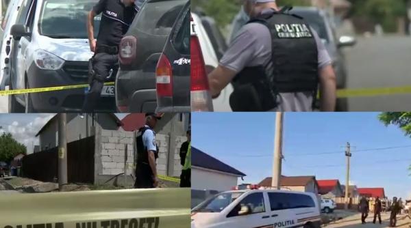 El este principalul suspect al crimei din Corbu. Un bărbat a fost înjunghiat, iar fiica sa, violată