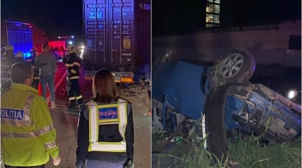 Microbuz cu români, accident grav cu un TIR: 5 persoane au murit, alte 2 duse, în comă, la spital