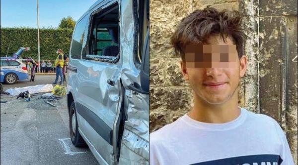 Italia. Lacrimile unui șofer român, după ce a lovit mortal un adolescent: „Sunt zguduit! Pot să înțeleg durerea părinților pentru că și eu sunt tată!”