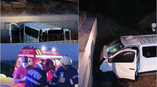 Un microbuz cu muncitori români care veneau din Germania, accident teribil: „Doi aveau picioarele rupte"