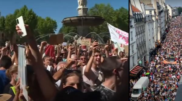 Franţa. Guvernul, comparat de protestatari cu naziştii: "Sunt comparaţii absolut dezgustătoare"