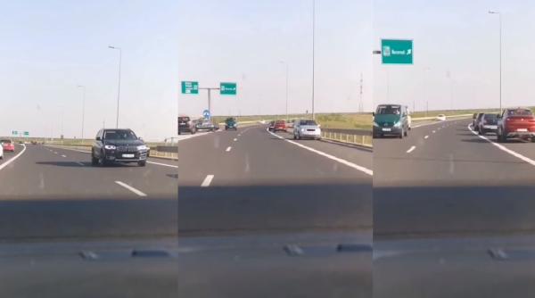 Val de șoferi români filmați cum conduc pe contrasens pe Autostrada Soarelui - VIDEO
