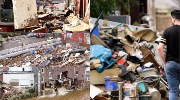 Au lovit și în Belgia. Hoții ROMÂNI au jefuit zonele GRAV afectate de INUNDAȚII: „Au plecat cu mașini de spălat, congelatoare”