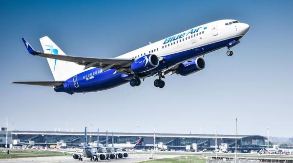 Blue Air introduce „rescue fares”: Tarife speciale pentru pasagerii afectați de anulările de pe rutele către aeroportul Londra Heathrow