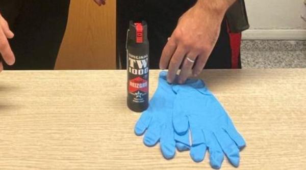 Italia. Un român, prins la furat într-un restaurant, a pulverizat spray cu piper într-o chelneriță 