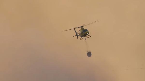 Spania. Incendiu puternic de vegetaţie, aproape de Barcelona. Peste o mie de hectare de pădure făcute scrum - VIDEO