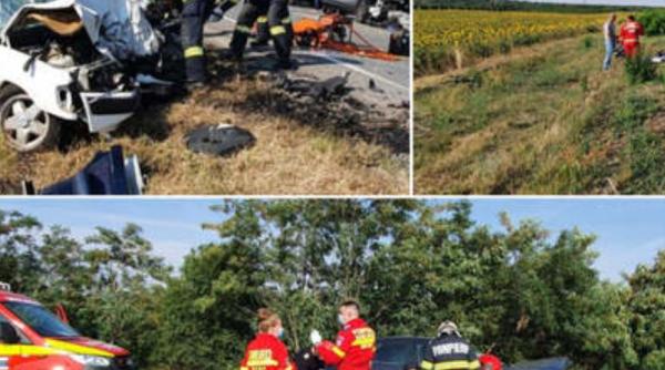 UPDATE. Un adult și un copil de patru ani au murit, într-un accident grav. Două mașini s-au ciocnit în județul Bihor