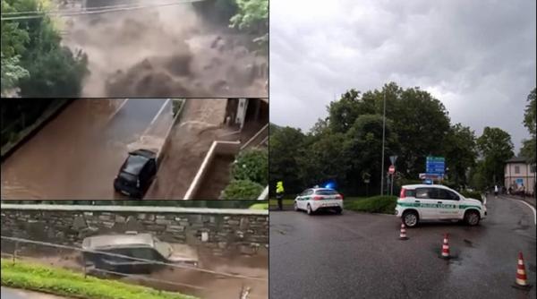 Furtuni puternice în Italia. Mai mulți locuitori, izolaţi