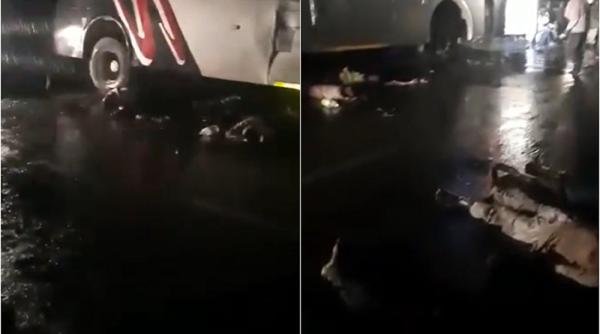 18 persoane au murit, iar alte 30 au fost rănite, după ce un TIR a intrat într-un autobuz plin cu muncitori