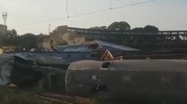 Mecanicul care a provocat accidentul feroviar de la Fetești, reținut