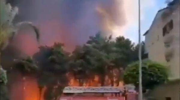 Turcia. Incendii masive de vegetaţie. Mai multe localităţi, evacuate