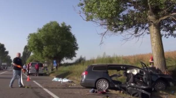 Tinerii MORȚI în accidentul de la Dumbrava veneau din Spania: "S-au gândit să vină şi ei acasă după un an de zile de muncă"