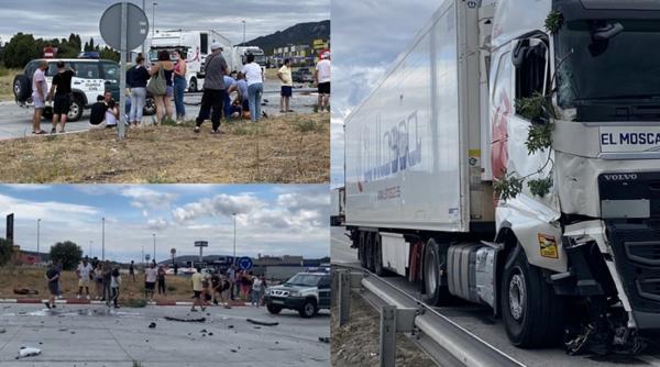 Spania. Mai mulți români au imobilizat un șofer de TIR care a ucis un om: „Stop! Trage-i cupla!” - VIDEO