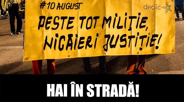 10 august. Ample acțiuni de protest în Piața Victoriei, astăzi: „Diasporenii au fost tratați de către statul român cu gaze, bastoane, manipulări“