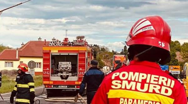 Incendiu la un autocar cu 40 de pasageri români