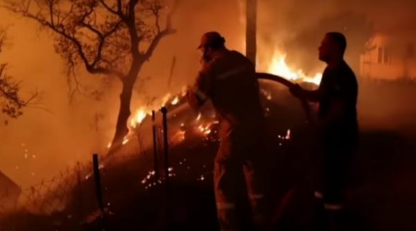 Teroare în Europa: Incendiile și grindina au făcut ravagii în Grecia. Temperaturi record în Italia