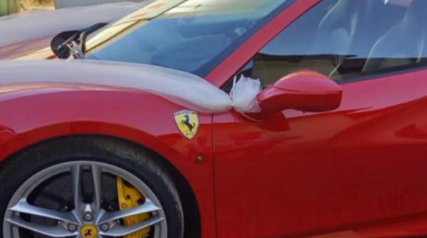 Românul cu Ferrari, care a lovit intenționat un polițist, era căutat de autoritățile din Austria