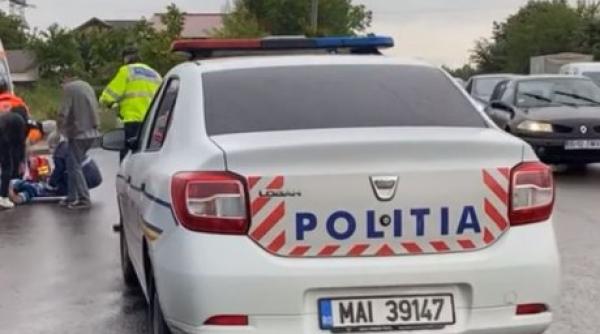 Zece mașini, implicate într-un accident în lanț pe un drum național din Mureș 