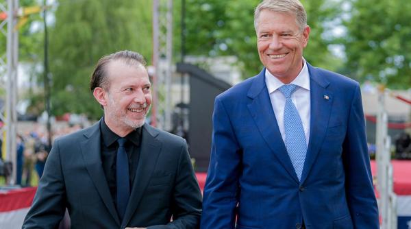 Klaus Iohannis și Florin Cîțu participă la ceremonia de Ziua Marinei din portul militar Constanța