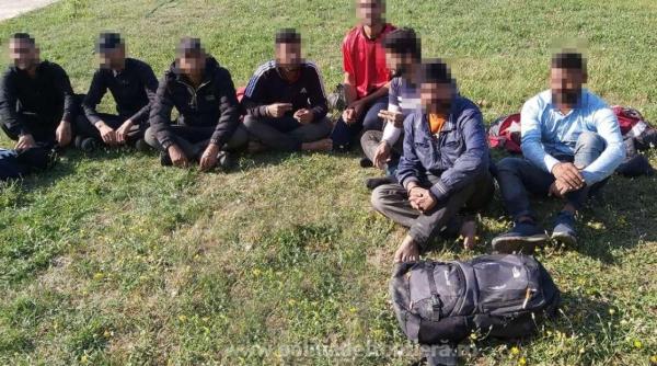 Arad: 12 migranţi din Afganistan şi Bangladesh, găsiţi ascunşi în două autocamioane