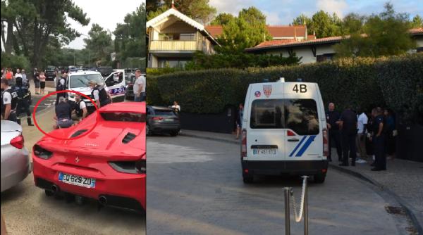 Franța. Român, reținut cu focuri de armă și îmbrăcat în cămașă de forță: A rănit mai mulți polițiști după o urmărire ca în filme (VIDEO)