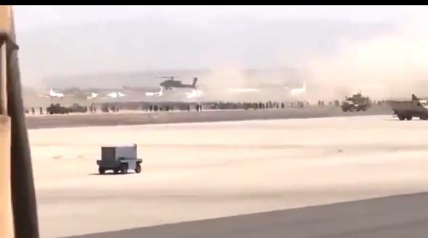 Trupele americane au deschis focul pe aeroportul din Kabul