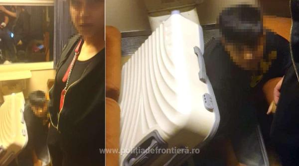 Un adolescent din Afganistan, găsit ascuns în geamantanul unei românce. Voia să-l ducă în Germania