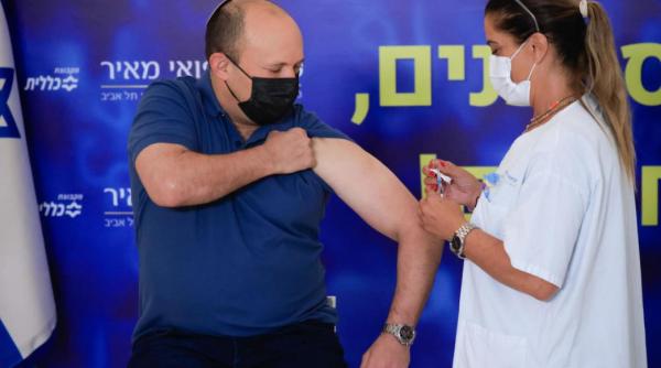 Premierul Israelului a primit a treia doză de vaccin împotriva COVID-19