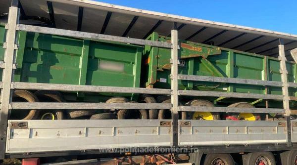 Zeci de tone de DEȘEURI din Marea Britanie și Bulgaria au fost depistate la frontieră