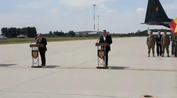 Nicolae Ciucă: Armata Română este în măsură să asigure sprijinul pentru tot ce înseamnă apărarea cetăţenilor