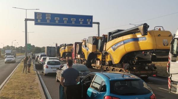 Blocaj în Vama Giurgiu. Zeci de autovehicule așteaptă zeci de minute să treacă frontiera