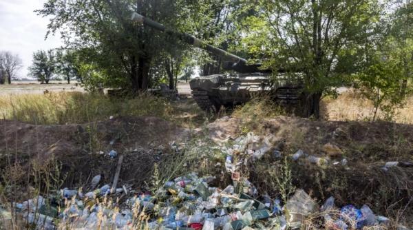 Un tanc T-90, modern, a fost descoperit la o groapă de gunoi