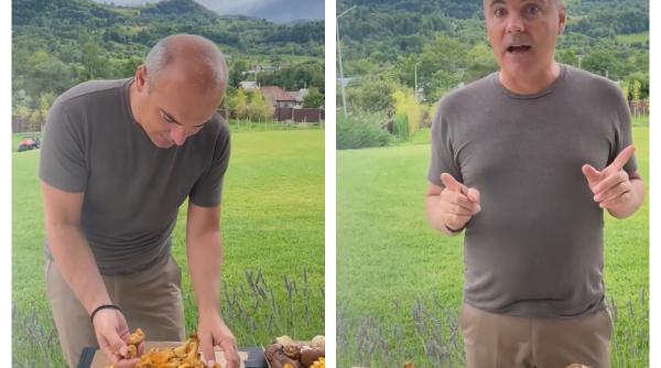 Rareș Bogdan pregătește o rețetă specială: "Astea le-am cules noi, din România. În Italia erau cele mai scumpe la rafturi"