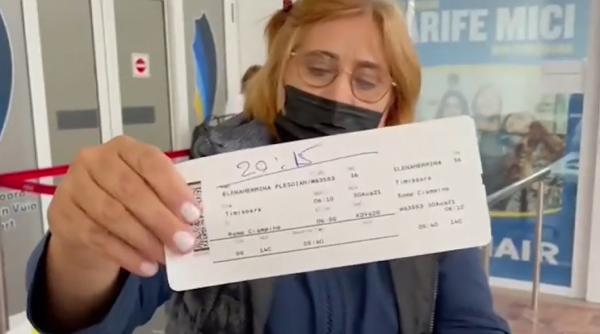 Zeci de români care trebuiau să plece în Italia, revoltați pe aeroportul din Timișoara. Li s-a transmis faptul că avionul s-a defectat