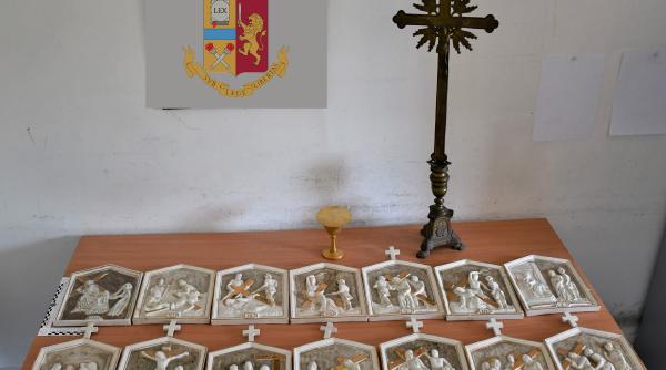 Jaf la biserica San Giuseppe din Sarno. Hoții au furat obiecte religioase valoroase