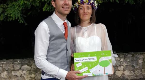 Doi miri din Moldova vor planta un hectar de pădure, din banii primiți la nuntă