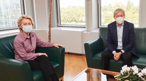 Cioloș o asigură pe Ursula von der Layen: „Sperăm să găsim formula să le ducem mai departe cu aceeași coaliție”