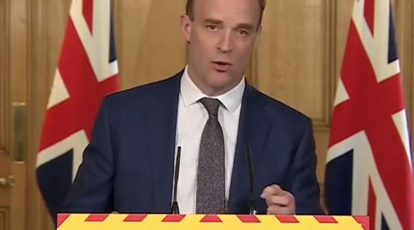 Remaniere guvernamentală în Marea Britanie: Boris Johnson l-a numit pe Dominic Raab la Justiție. Trei miniștri, revocați