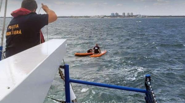 Șapte turiști aflați în pericol pe Marea Neagră, salvați de Garda de Coastă