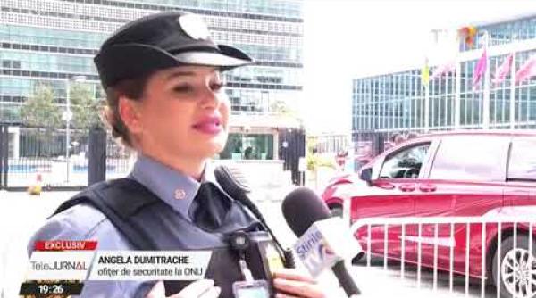  O tânără polițistă din România, în cel mai important departament ONU. Românca a povestit ce face zi de zi