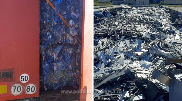 România, groapa de gunoi a Europei. Zeci de tone de deșeuri, oprite la intrarea în țară