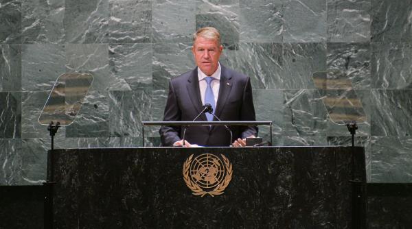 Klaus Iohannis, intervenție la Adunarea Generală a ONU, 22 septembrie 2021 (VIDEO)