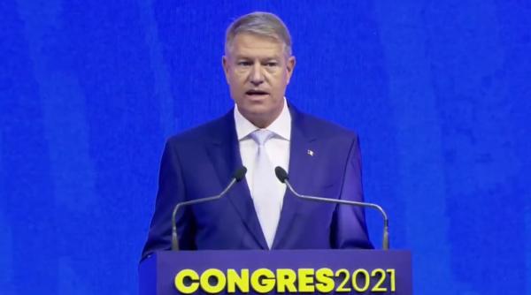 Klaus Iohannis, la Congresul PNL: "Nu există niciun motiv pentru ca premierul să își dea demisia" - VIDEO