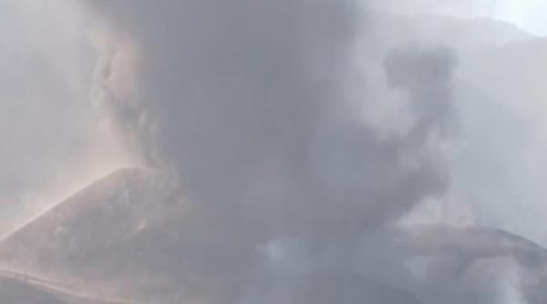 Norul de poluanți generat de vulcanul din La Palma ajunge în România. Intră pe la Timișoara și până luni seară se extinde în toată țara