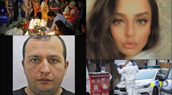 Londra. Un livrator de pizza, iubitul unei românce, arestat pentru uciderea unei profesoare. Sabina, omorâtă în timp ce se plimba pe stradă