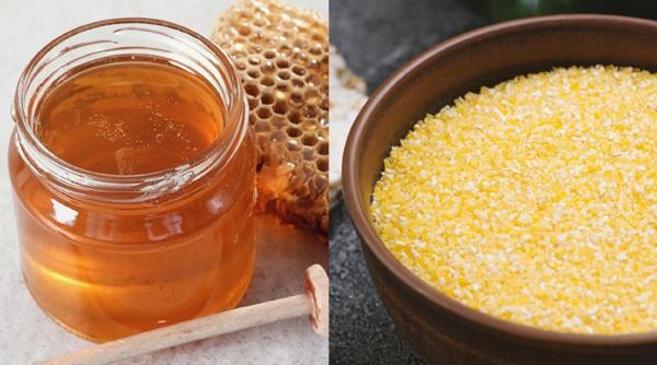 Amestecă o lingură de miere cu o lingură de mălai. Un truc fantastic și ieftin la care nu te-ai fi gândit!