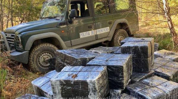 Marfă de contrabandă, de mii de lei, confiscată la frontiera cu Ucraina 