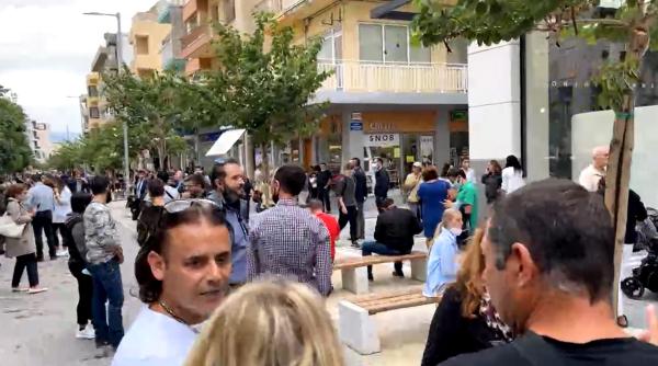 Cutremur cu magnitudinea 6,3 în Grecia. Oamenii s-au speriat și au ieșit pe străzi - VIDEO